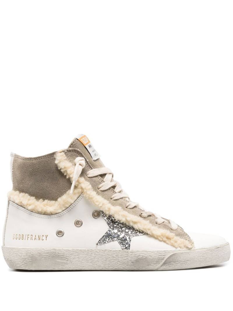 Golden Goose Francy high-top sneakers - White von Golden Goose