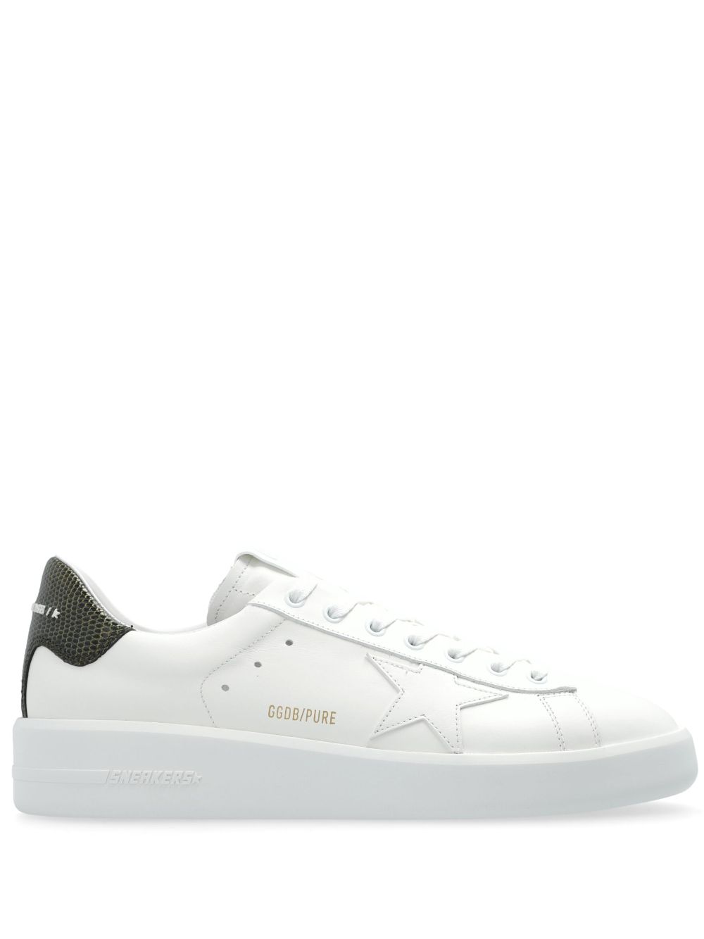 Golden Goose Pure leather trainers - White von Golden Goose