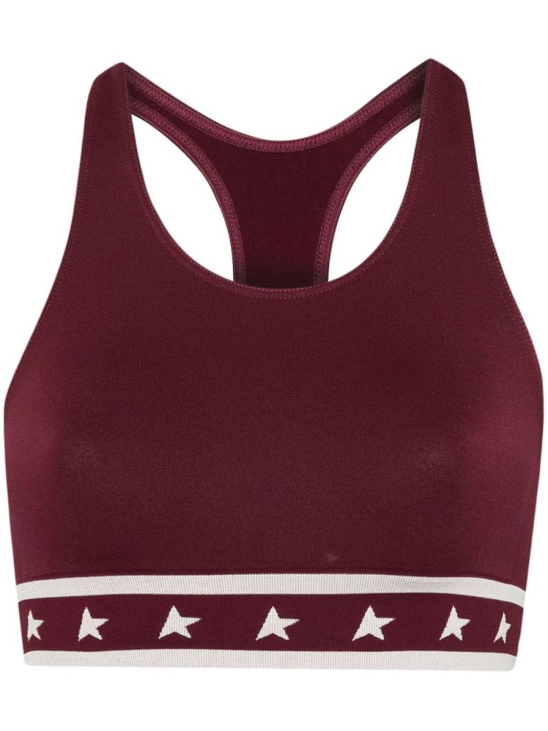 Golden Goose Gabry racerback top - Purple von Golden Goose