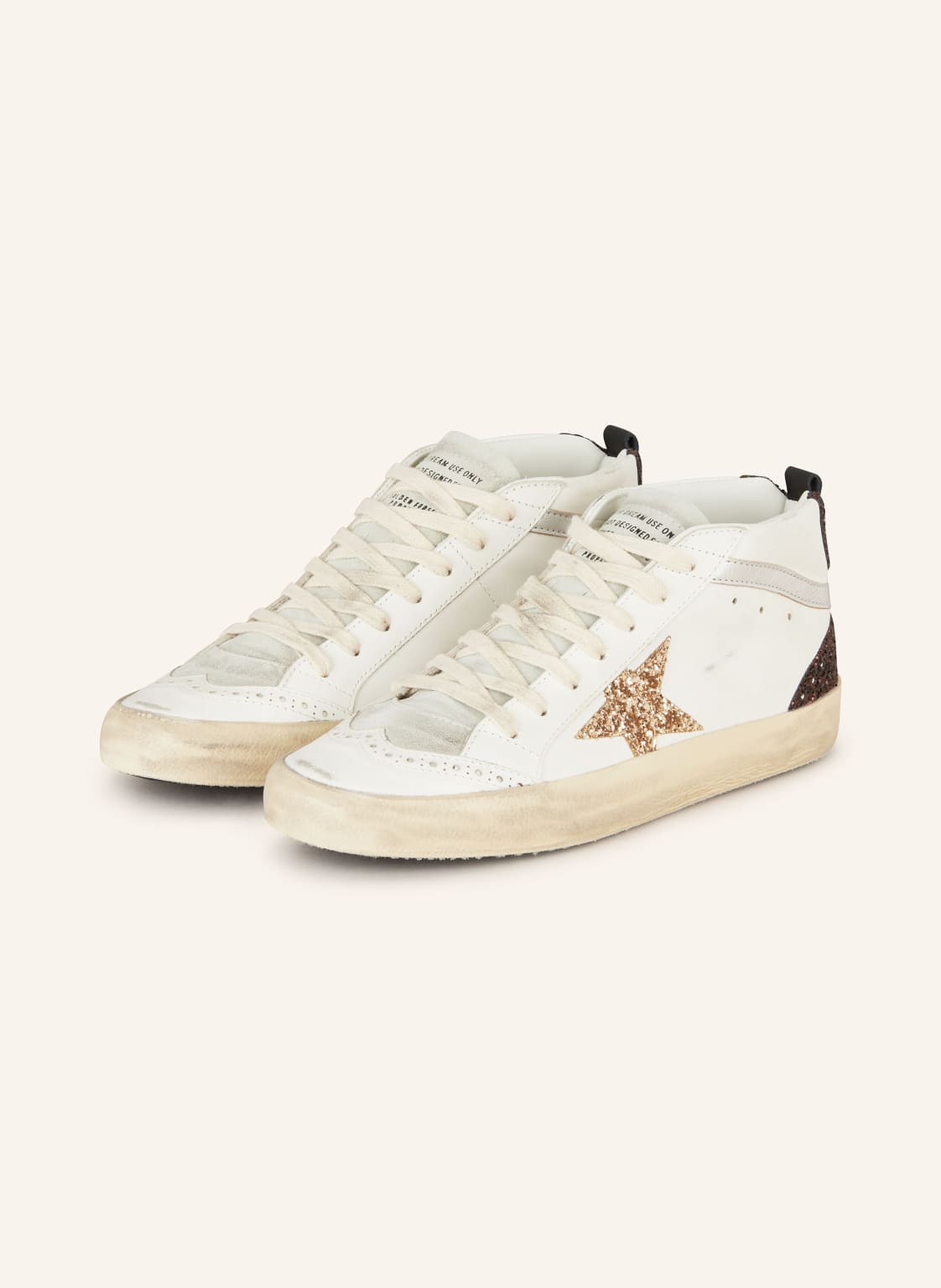 Golden Goose Hightop-Sneaker Mid Star weiss von Golden Goose