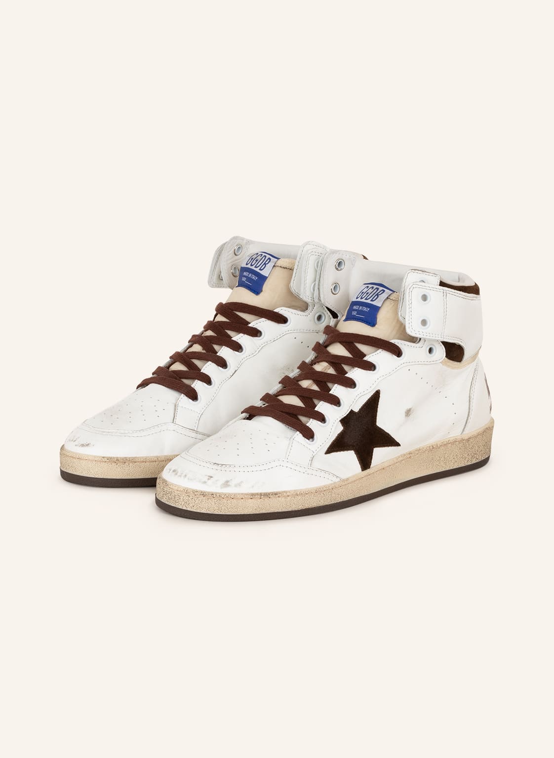 Golden Goose Hightop-Sneaker Sky Star weiss von Golden Goose