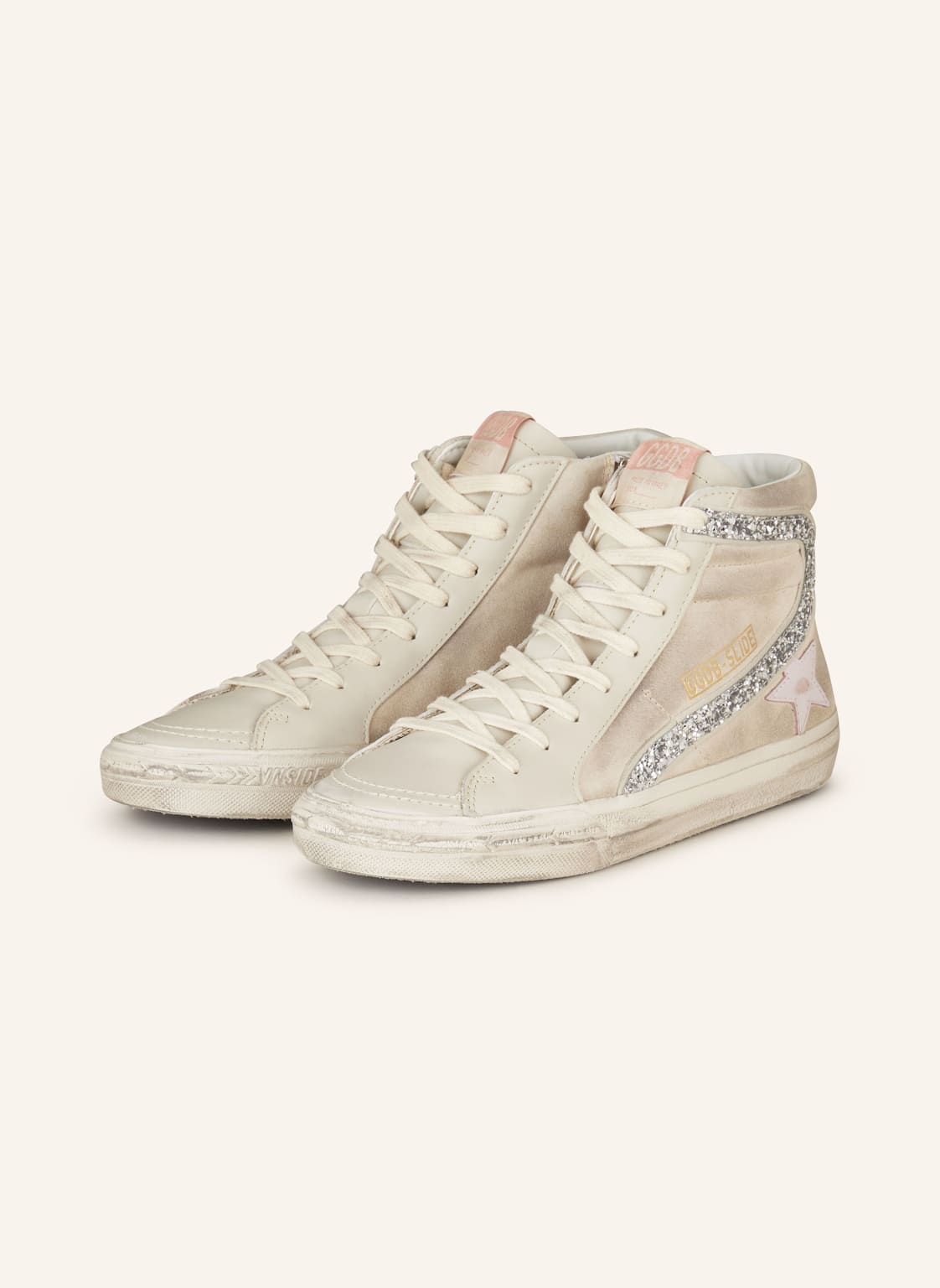 Golden Goose Hightop-Sneaker Slide beige von Golden Goose