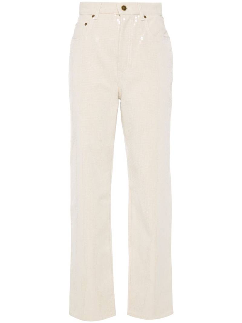 Golden Goose Kim straight-leg jeans - Neutrals von Golden Goose