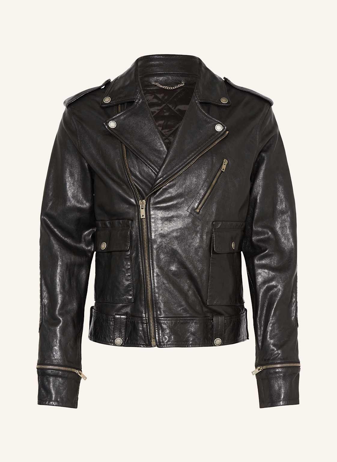 Golden Goose Lederjacke Journey schwarz Golden Goose Lederjacke Journey schwarz von Golden Goose