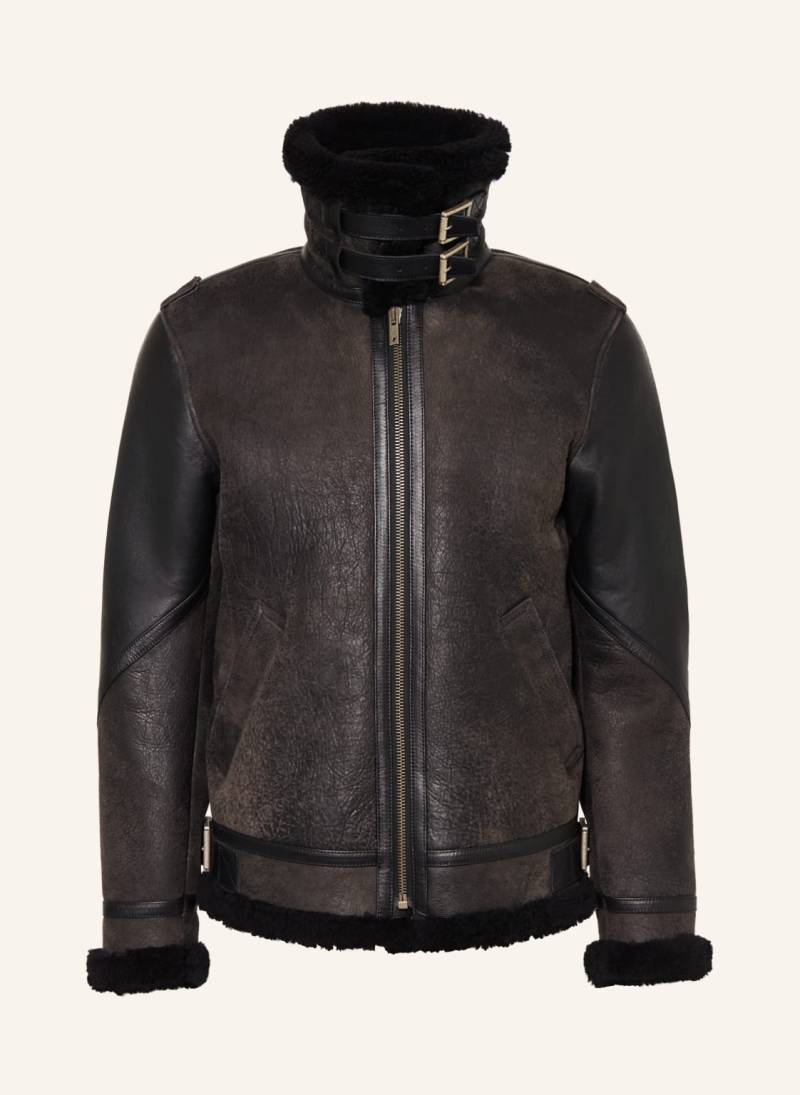 Golden Goose Lederjacke schwarz von Golden Goose