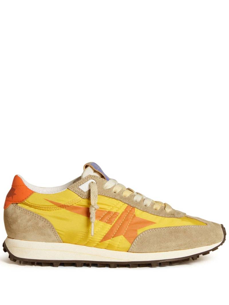 Golden Goose Marathon panelled sneakers - Yellow von Golden Goose