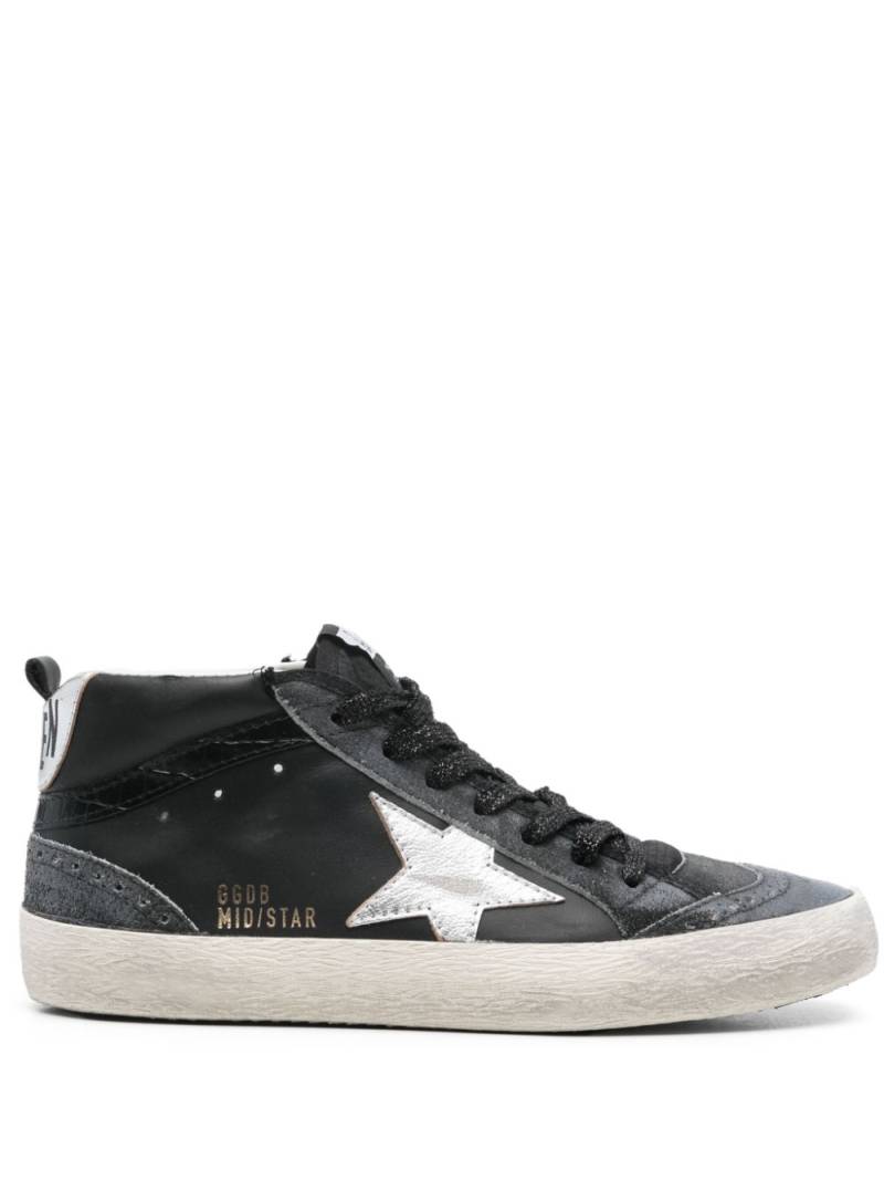 Golden Goose Mid Star Classic sneakers - Black von Golden Goose