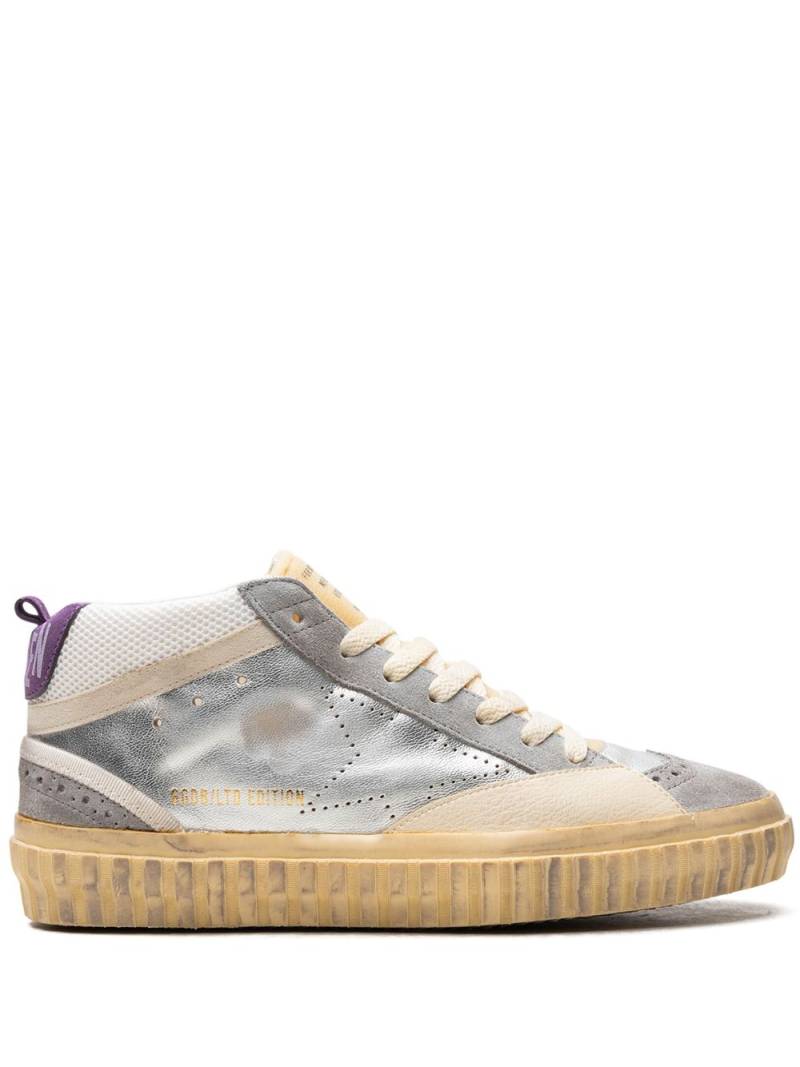 Golden Goose Mid Star "Silver/Silver Sconce/Purple" sneakers von Golden Goose