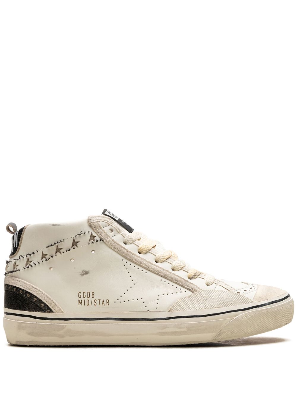 Golden Goose Mid Star "White/Black" sneakers von Golden Goose