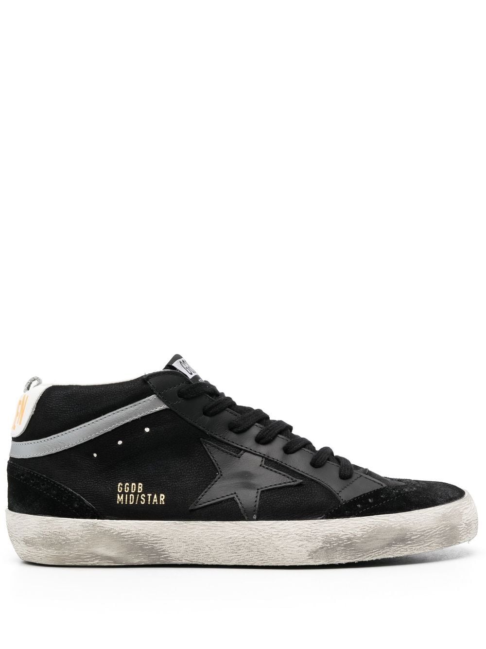 Golden Goose Mid-Star high-top sneakers - Black von Golden Goose