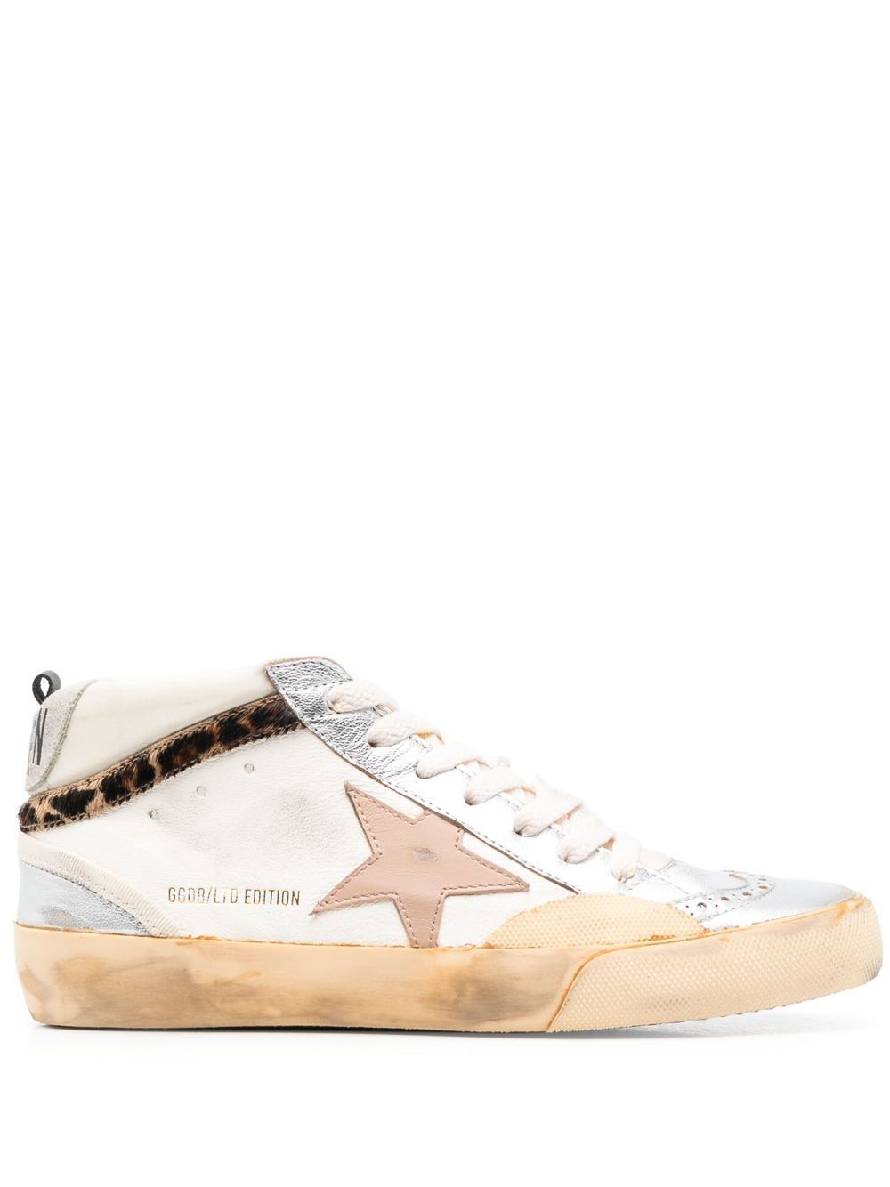 Golden Goose Mid-Star high-top sneakers - Neutrals von Golden Goose