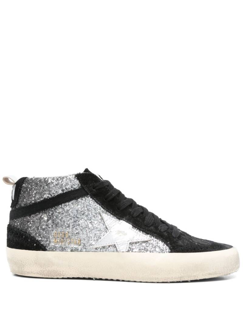 Golden Goose Mid Star sneakers - Black von Golden Goose