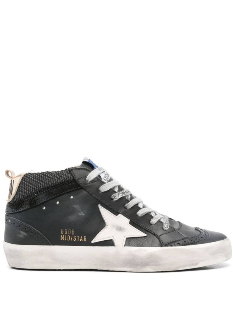 Golden Goose Mid Star sneakers - Black von Golden Goose