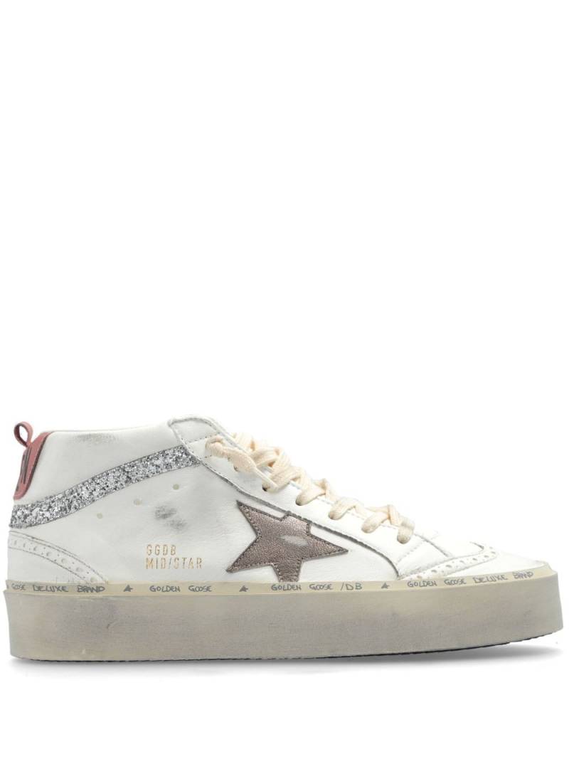 Golden Goose Mid Star trainers - White von Golden Goose