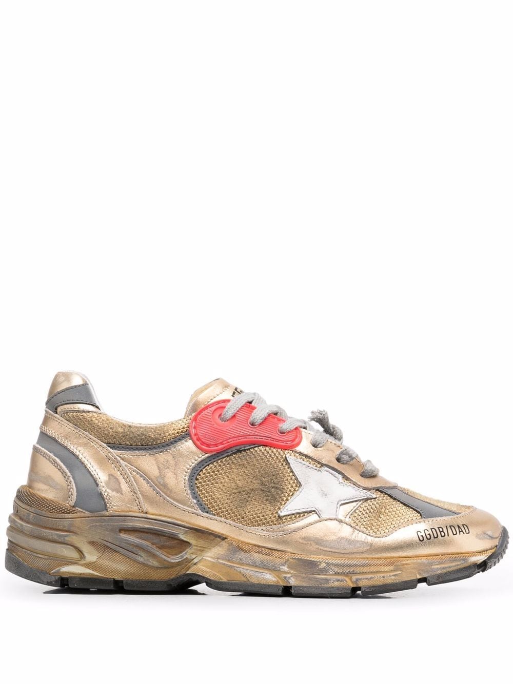 Golden Goose Running Sole distressed-effect sneakers von Golden Goose