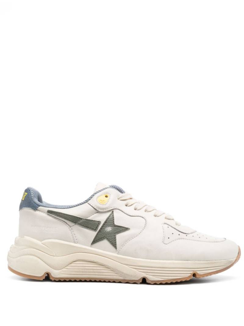 Golden Goose Running leather sneakers - Neutrals von Golden Goose