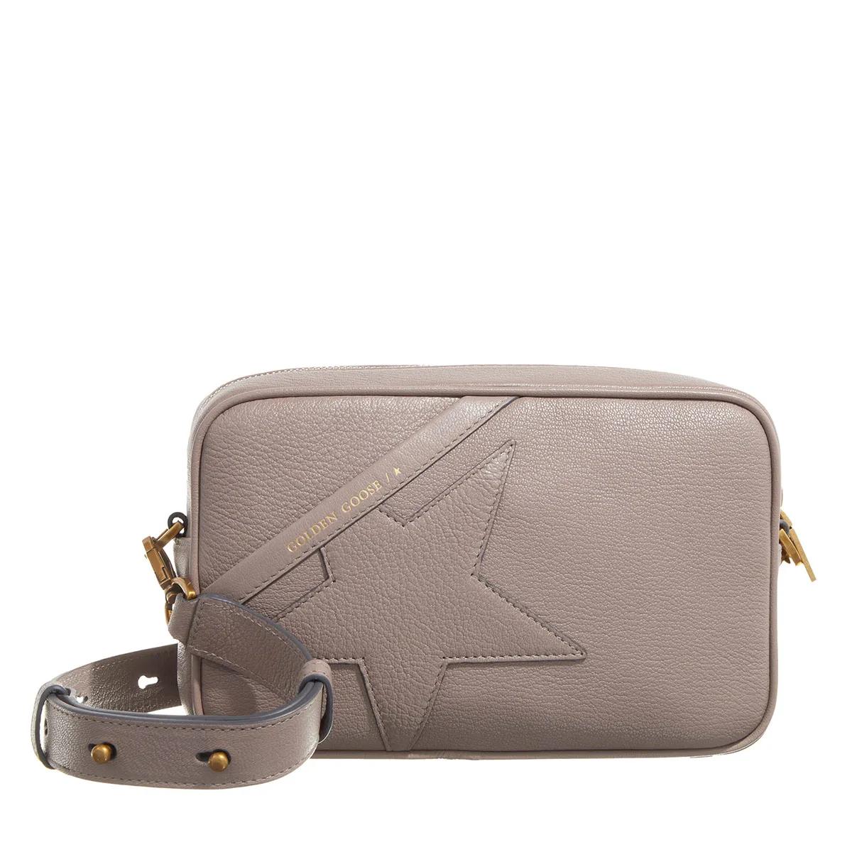 Golden Goose Schultertasche - Star Bag - Gr. unisize - in Taupe - für Damen von Golden Goose