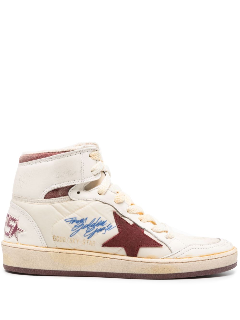 Golden Goose Sky-Star high-top sneakers - Neutrals von Golden Goose