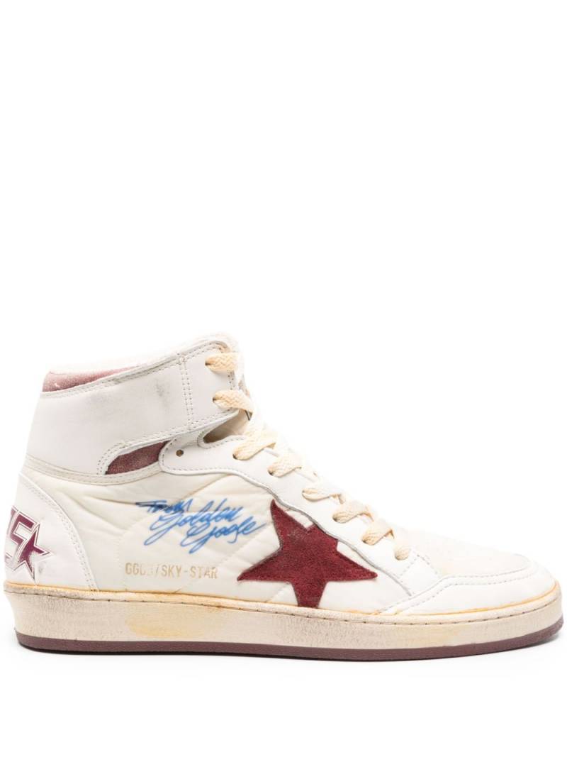 Golden Goose Sky Star high-top sneakers - Neutrals von Golden Goose