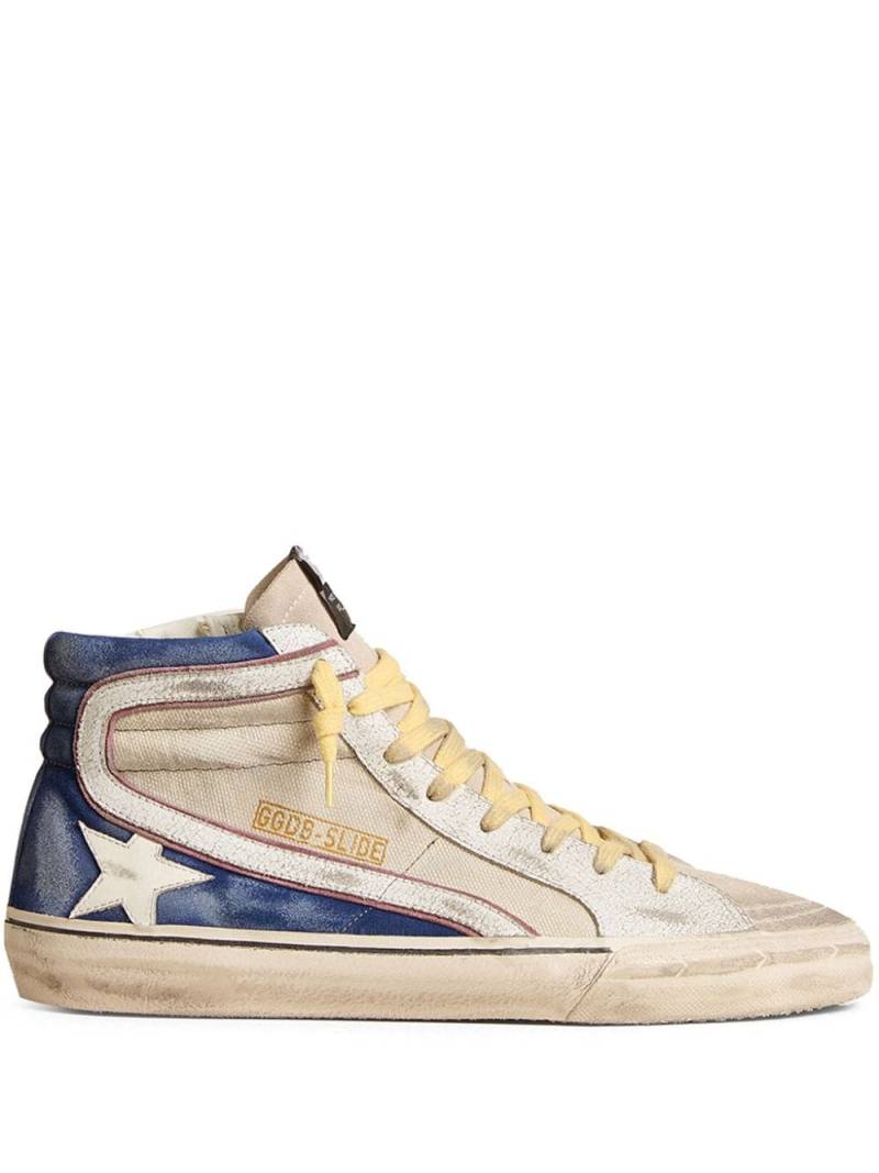 Golden Goose Slide high-top sneakers - Neutrals von Golden Goose