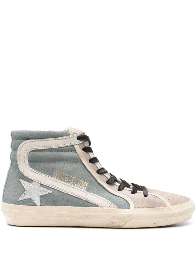 Golden Goose Slide suede sneakers - Blue von Golden Goose