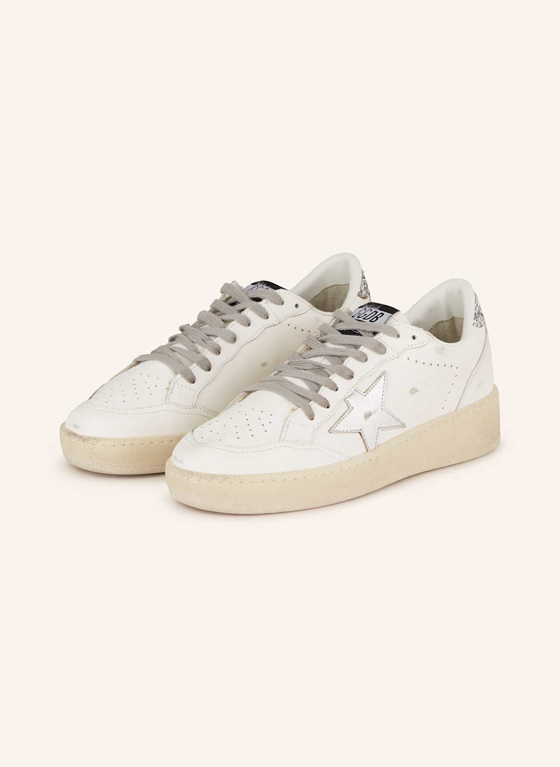 Golden Goose Sneaker Ball Star 2 weiss von Golden Goose