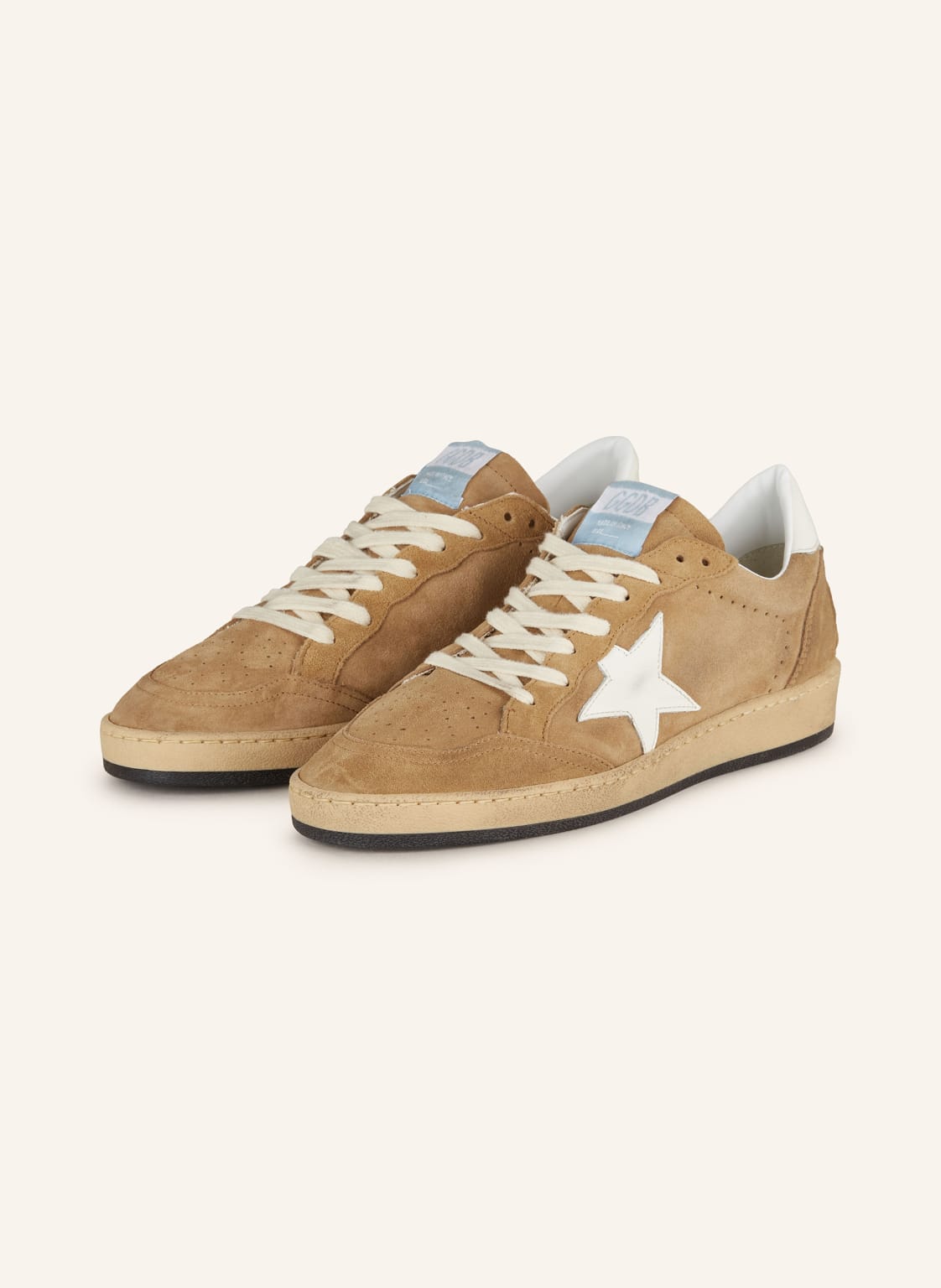 Golden Goose Sneaker Ball Star braun von Golden Goose