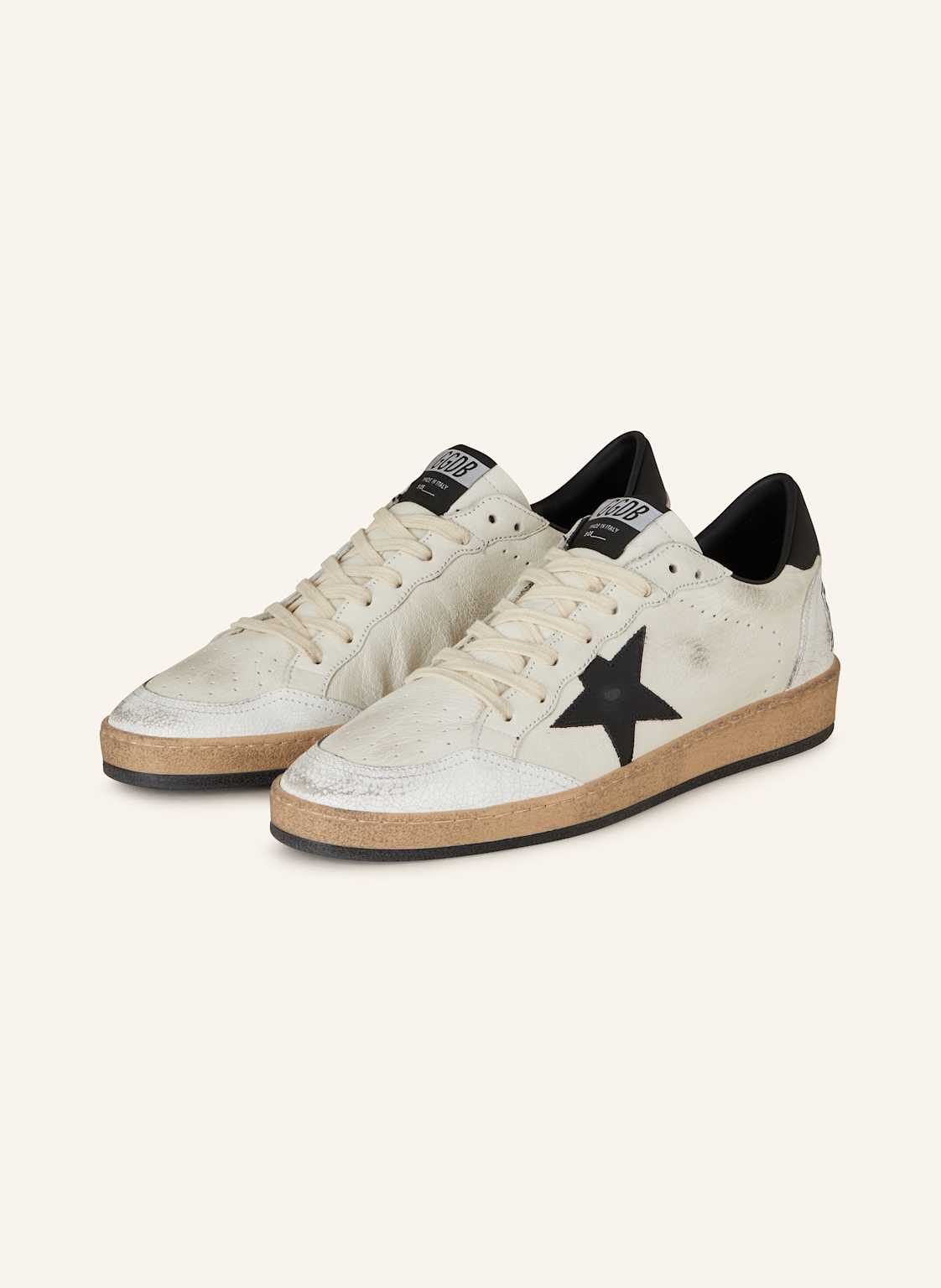 Golden Goose Sneaker Ball Star weiss Golden Goose Sneaker Ball Star weiss von Golden Goose