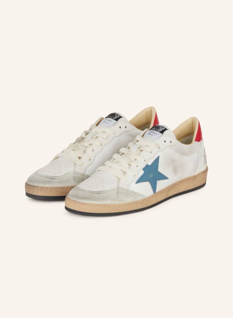 Golden Goose Sneaker Ball Star weiss von Golden Goose