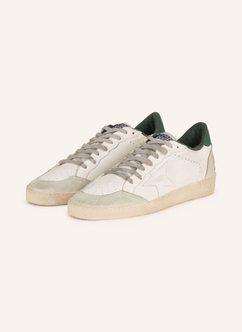 Golden Goose Sneaker Ball Star weiss von Golden Goose