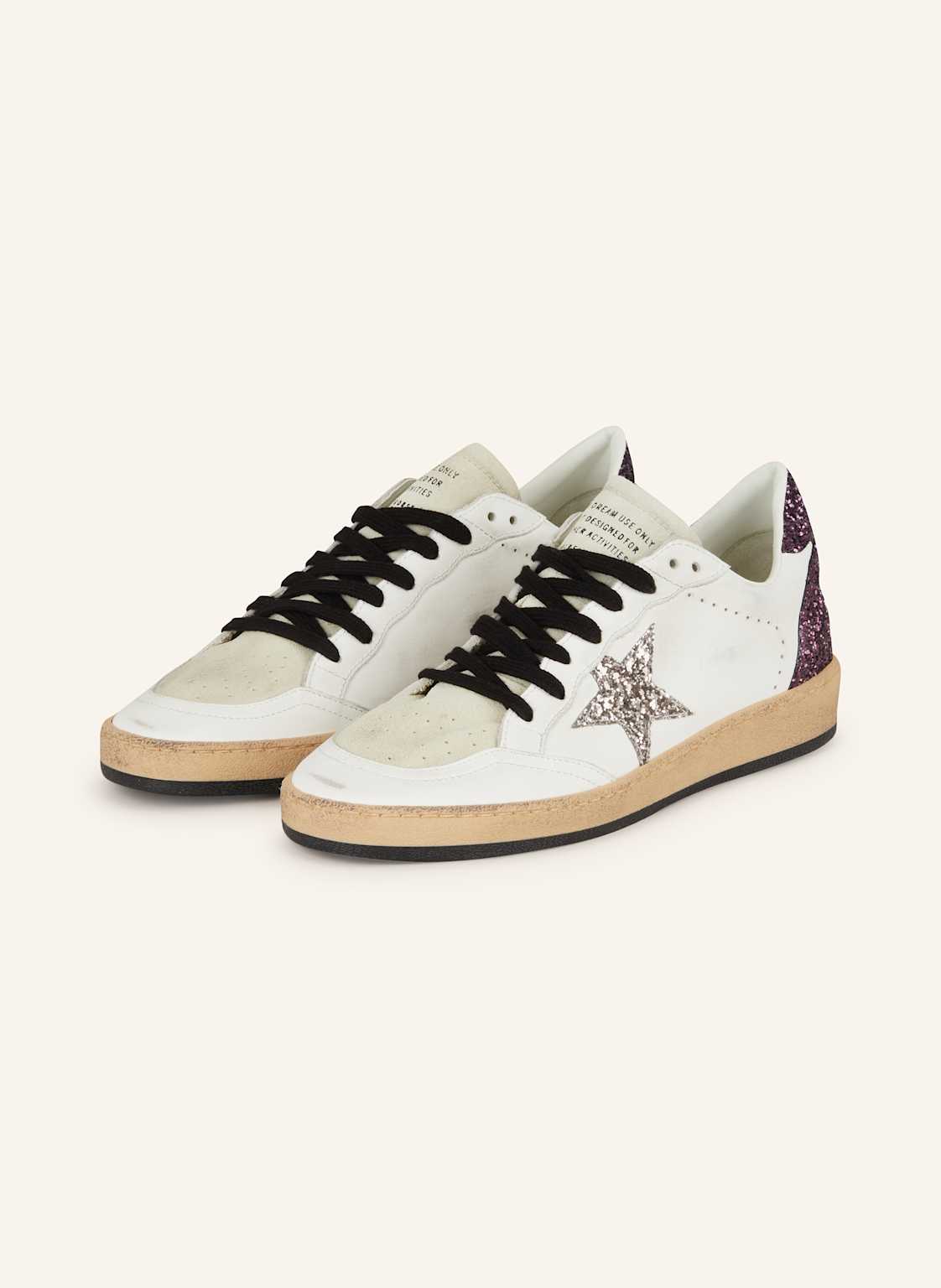 Golden Goose Sneaker Ball Star weiss Golden Goose Sneaker Ball Star weiss von Golden Goose