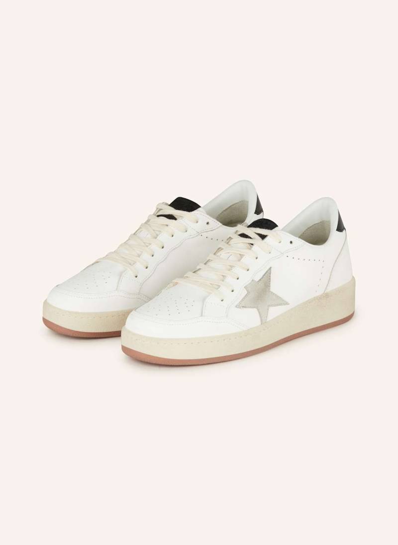 Golden Goose Sneaker Ball Star weiss von Golden Goose