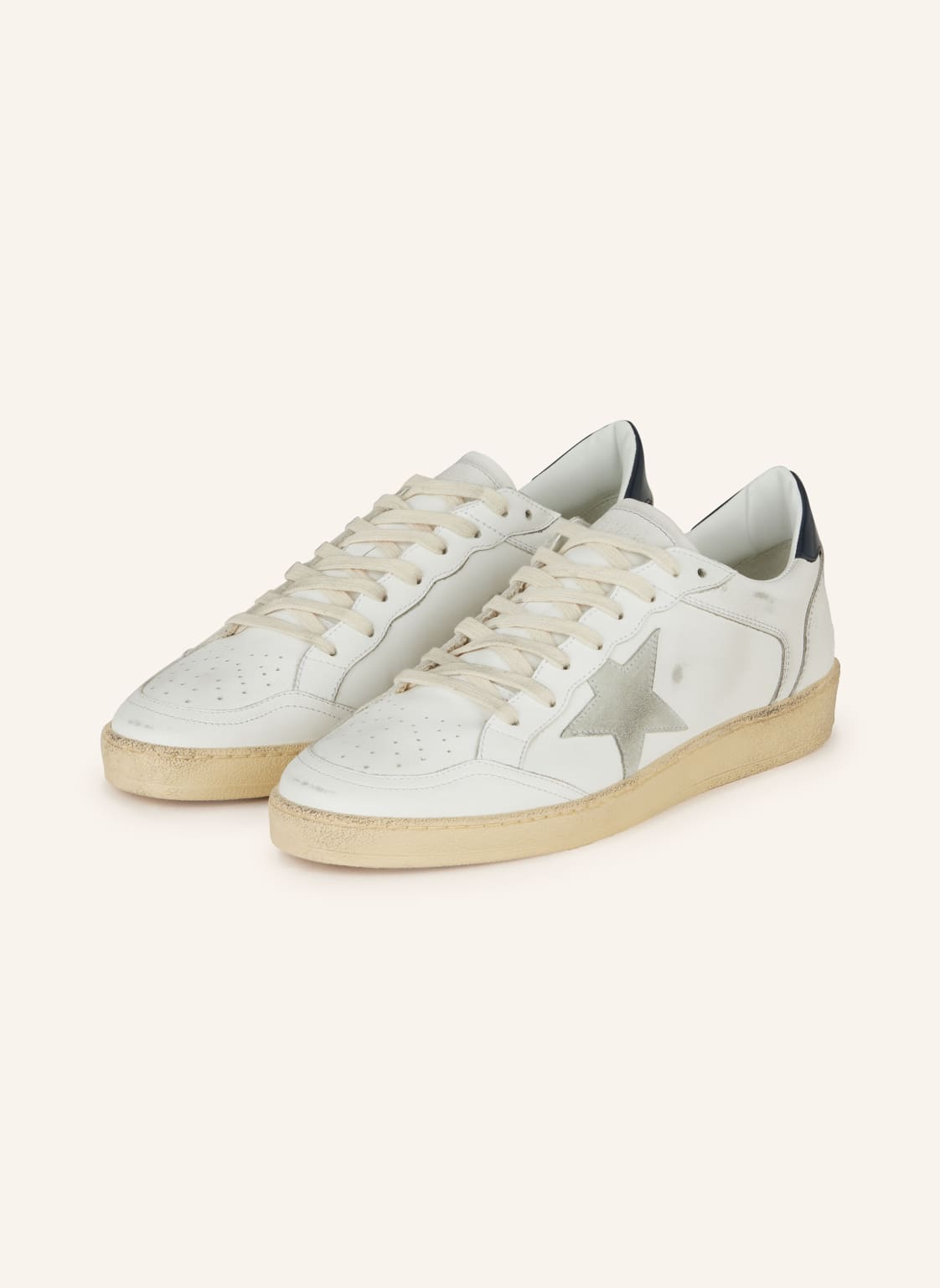 Golden Goose Sneaker Ballstar weiss von Golden Goose