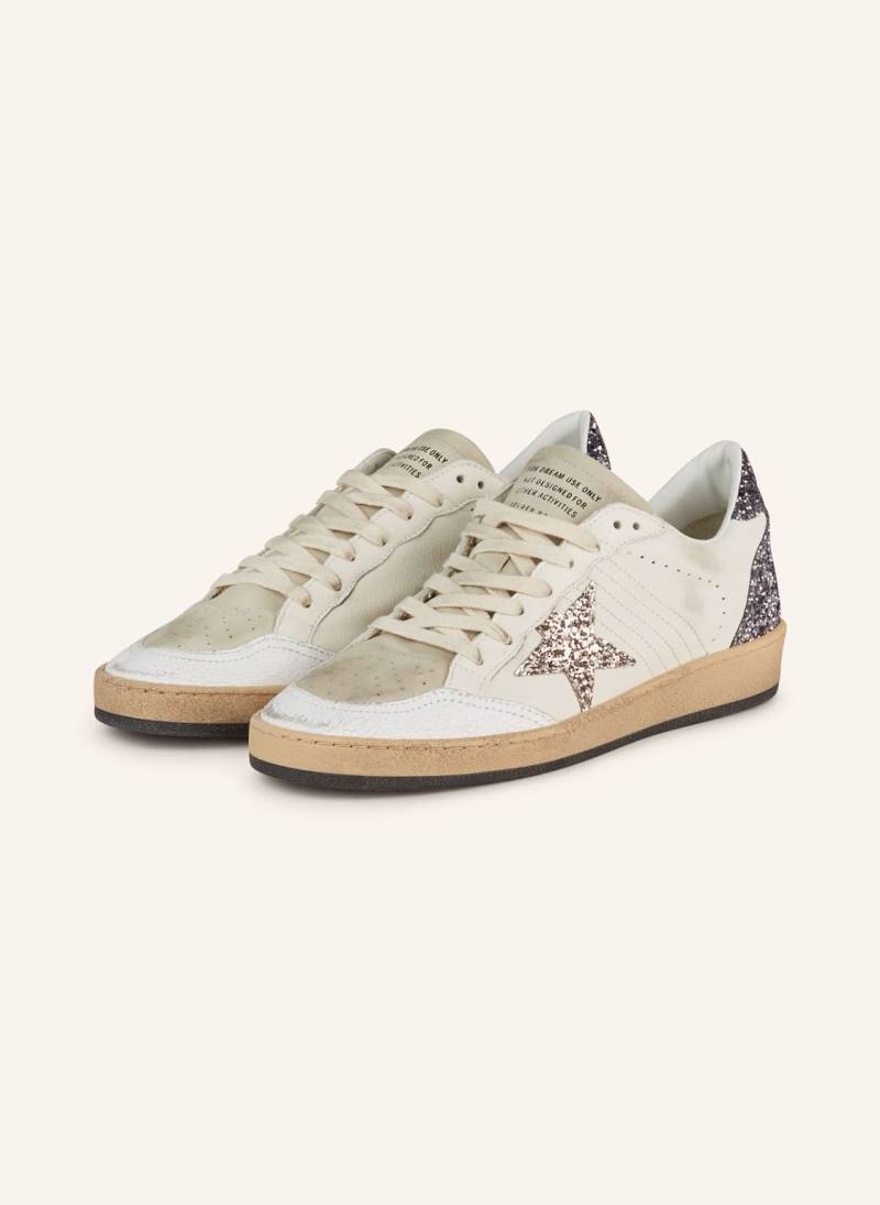 Golden Goose Sneaker Ball Star weiss von Golden Goose