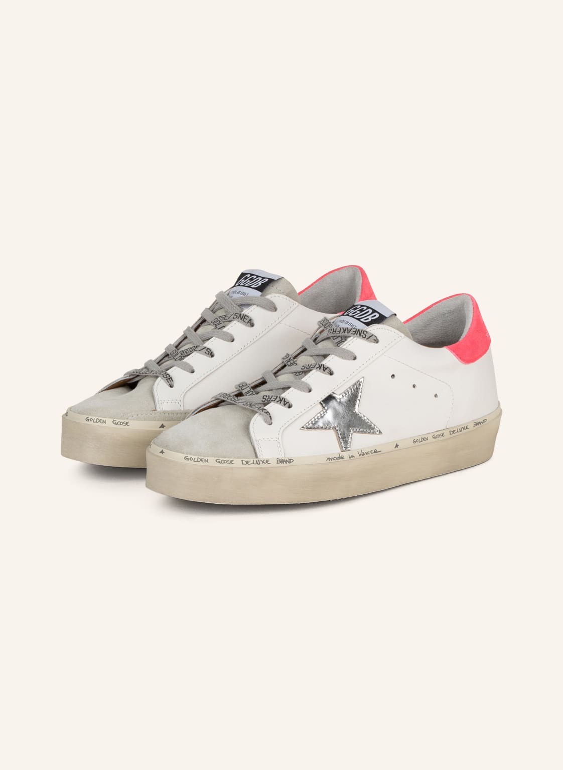 Golden Goose Sneaker Hi Star weiss von Golden Goose