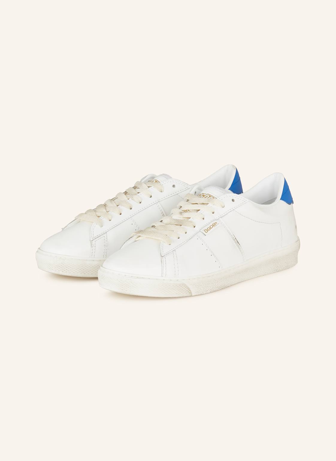 Golden Goose Sneaker Match Star weiss von Golden Goose