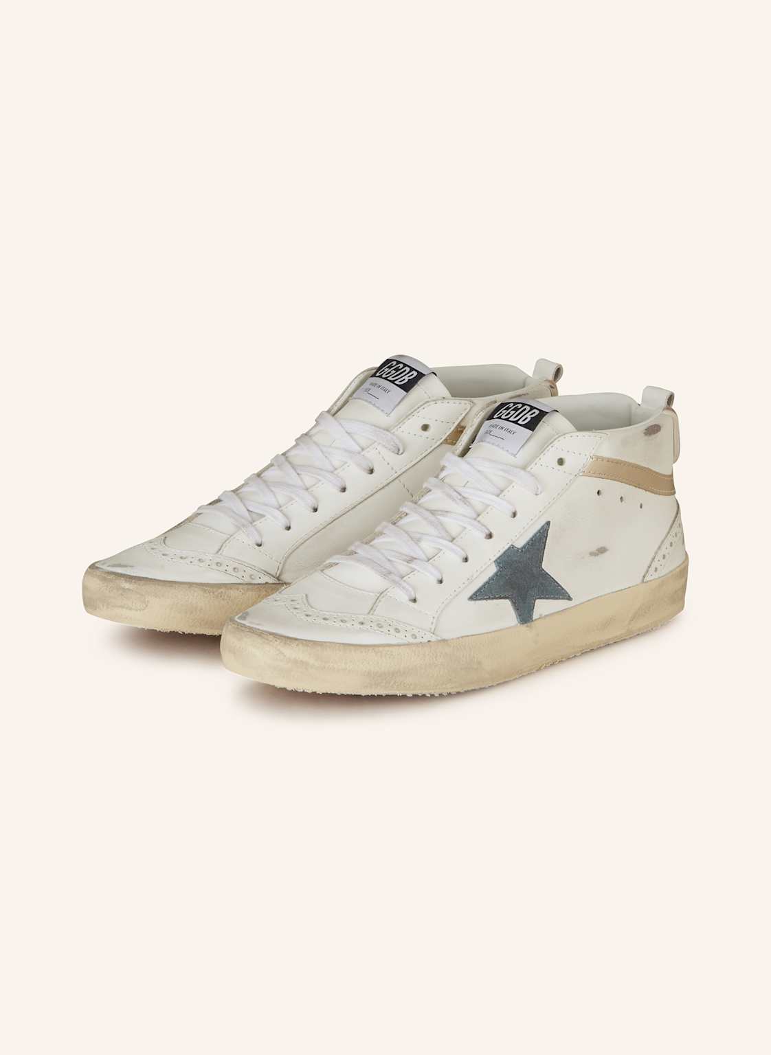 Golden Goose Sneaker Mid Star weiss Golden Goose Sneaker Mid Star weiss von Golden Goose