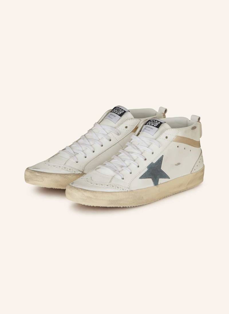 Golden Goose Sneaker Mid Star weiss von Golden Goose