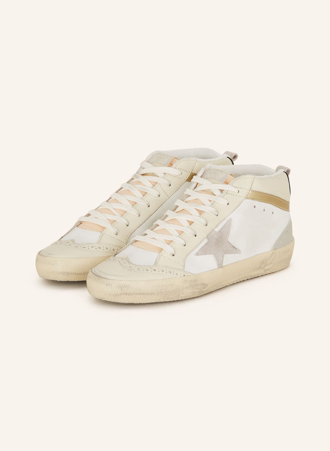 Golden Goose Sneaker Mid Star weiss Golden Goose Sneaker Mid Star weiss von Golden Goose