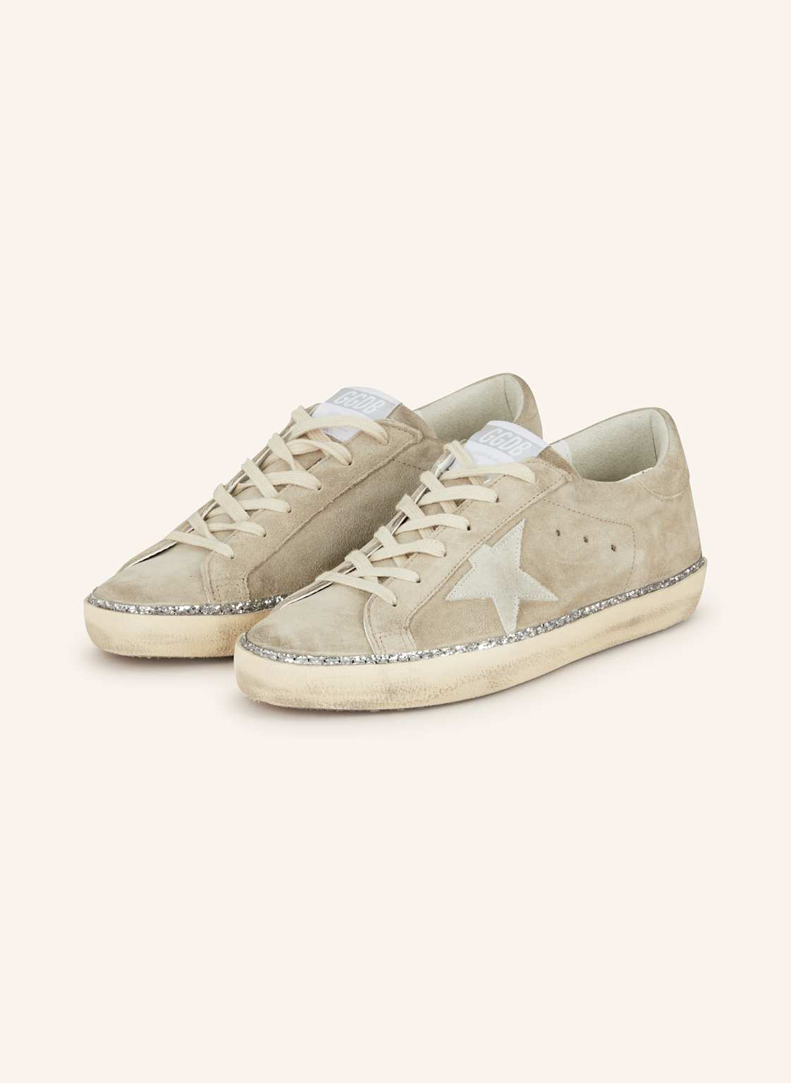 Golden Goose Sneaker Super-Star grau von Golden Goose