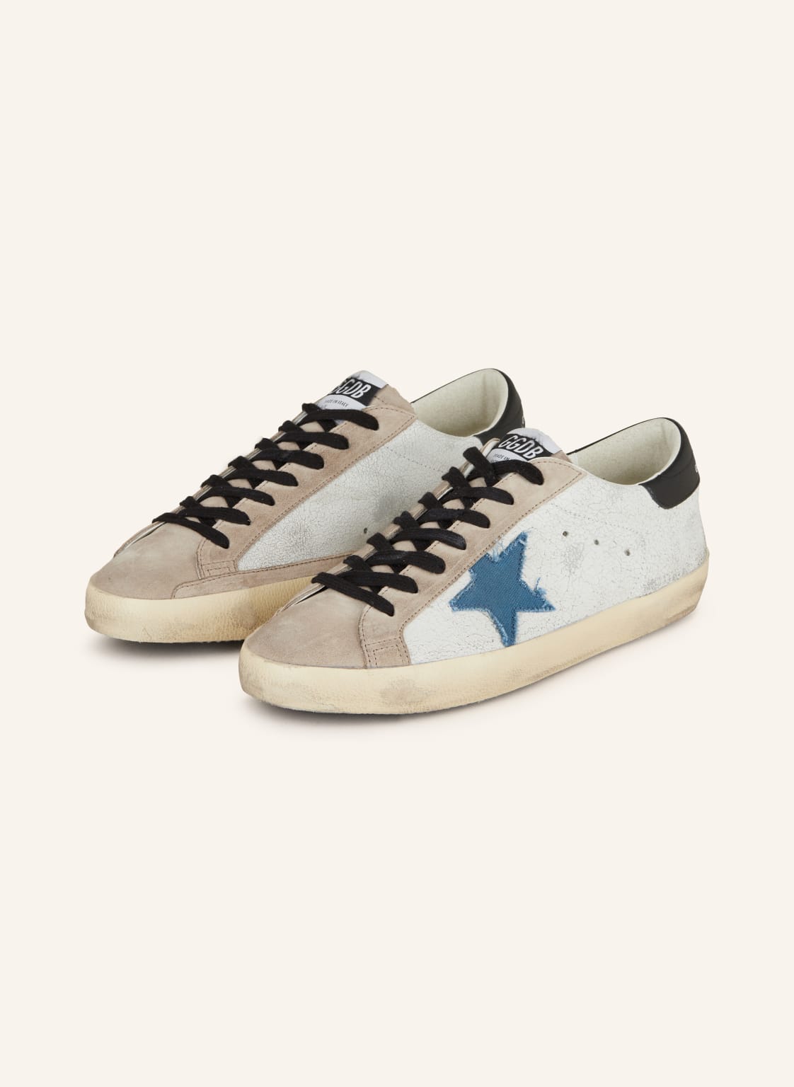 Golden Goose Sneaker Super-Star weiss von Golden Goose