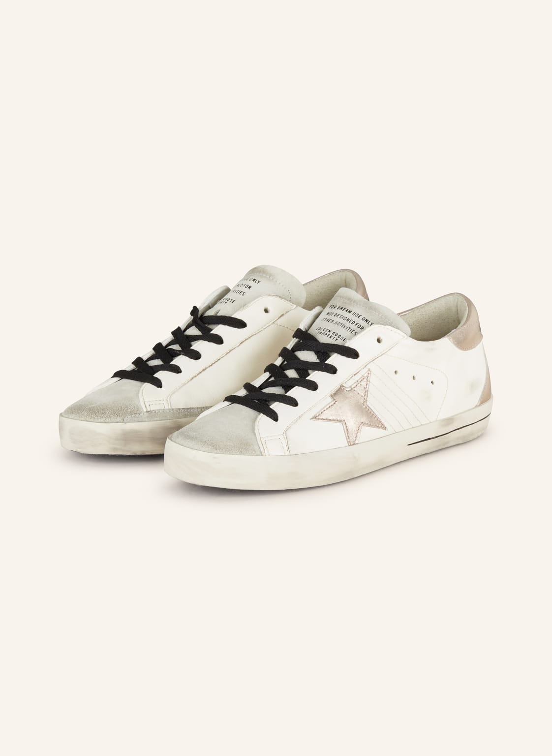 Golden Goose Sneaker Super-Star weiss von Golden Goose