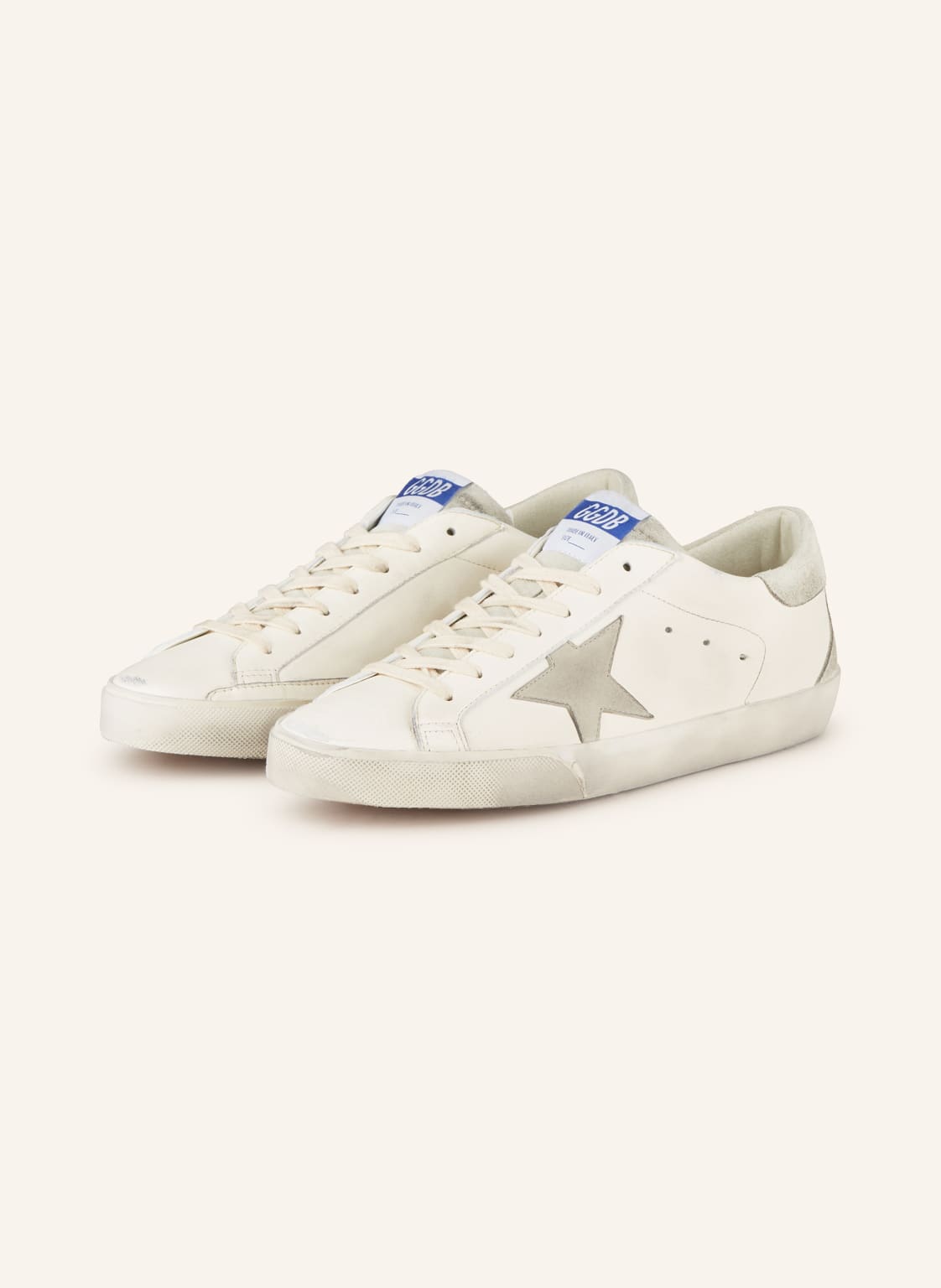 Golden Goose Sneaker Super-Star weiss von Golden Goose