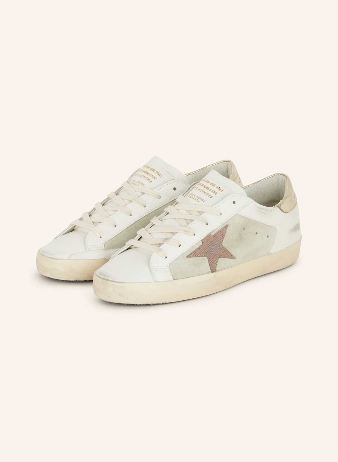 Golden Goose Sneaker Super-Star weiss von Golden Goose