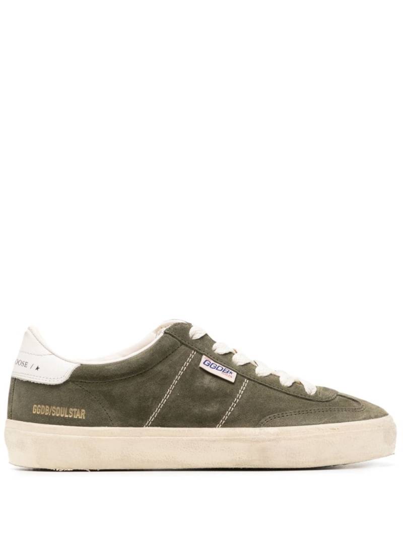 Golden Goose Soul Star suede sneakers - Green von Golden Goose