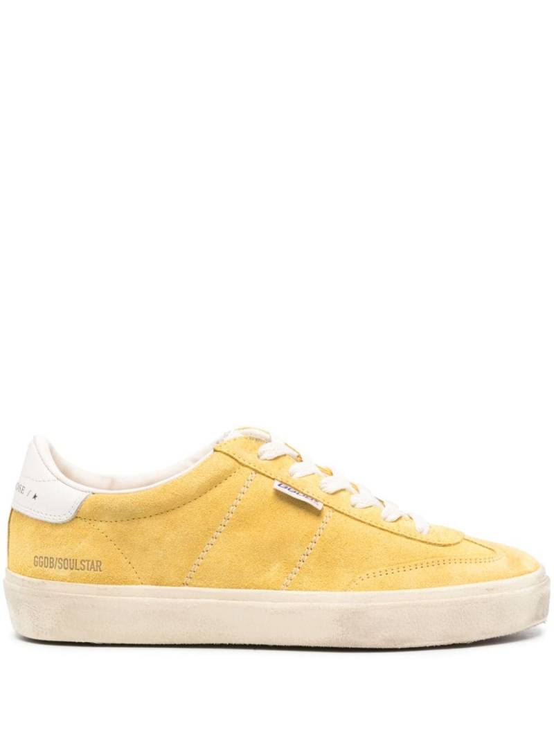 Golden Goose Soul Star suede sneakers - Yellow von Golden Goose