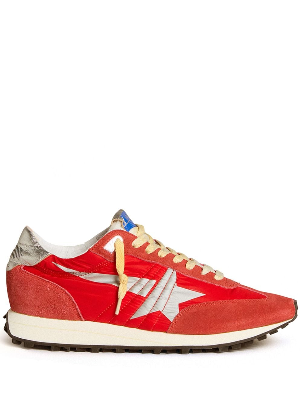 Golden Goose Star Laminated Trainers - Red von Golden Goose