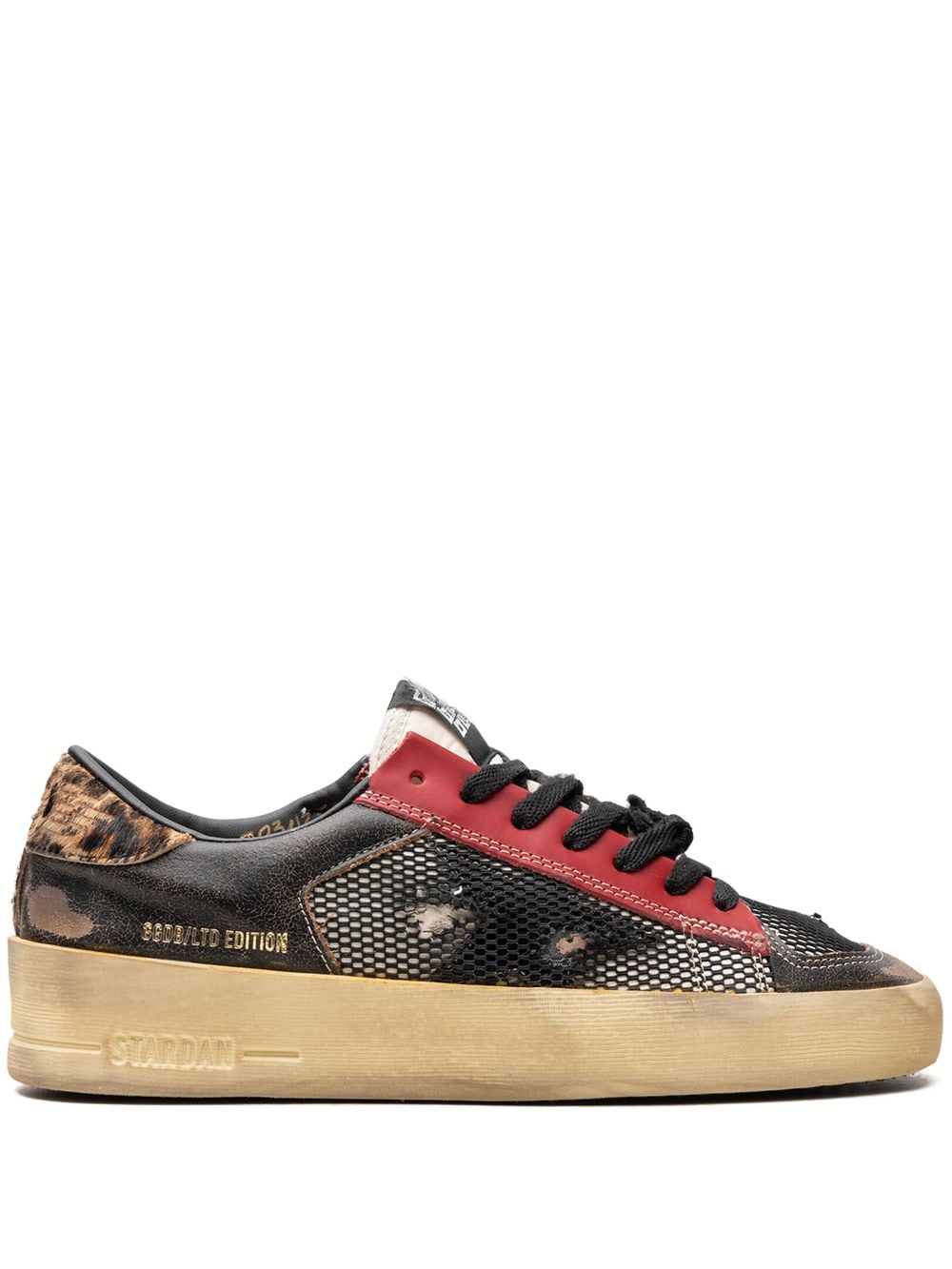 Golden Goose Stardan "Black/Red/Leopard/Brown" sneakers von Golden Goose