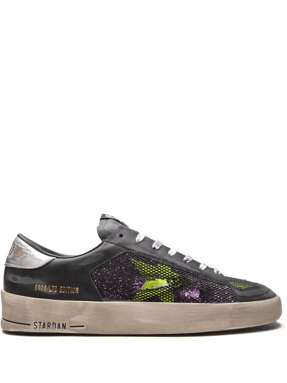 Golden Goose Stardan glitter-detail sneakers - Black von Golden Goose