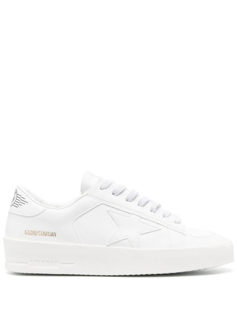 Golden Goose Stardan leather low-top sneakers - White von Golden Goose